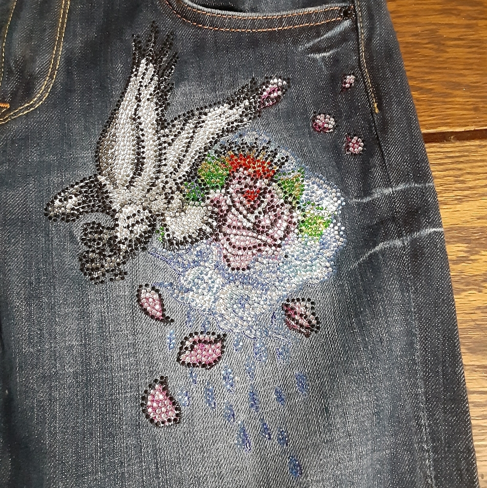 Ed Hardy's Women's Jeans by Christina Audigier